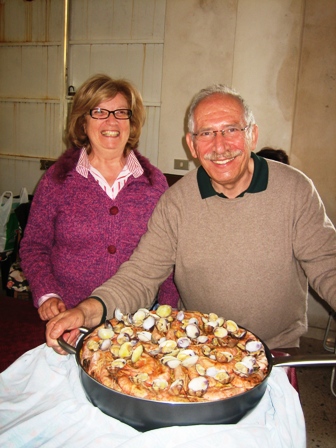 In campagna dal socio Cuffaro